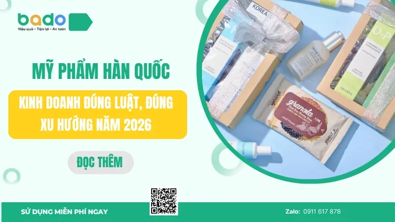 Mỹ phẩm Hàn Quốc: Kinh doanh đúng luật, đúng xu hướng 2026